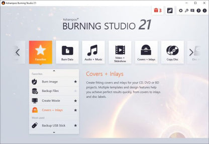 Ashampoo Burning Studio 2021 v21 Full Version Windows