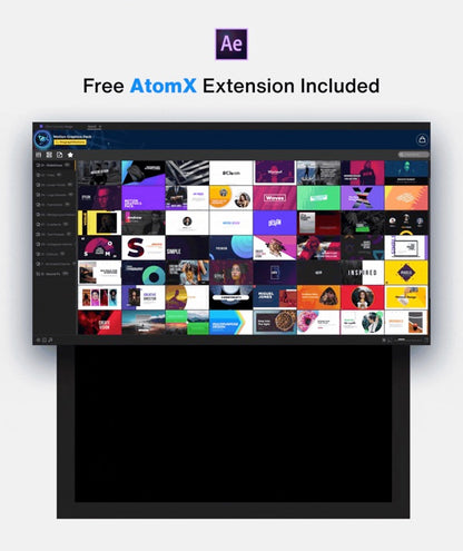 AtomX Motion Graphics Pack 550+ Animations Pack