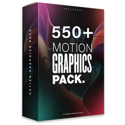 AtomX Motion Graphics Pack 550+ Animations Pack