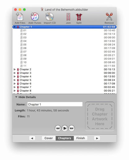 Audiobook Builder 2022 v2.2.2 Full Version MacOS