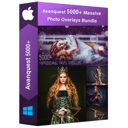 Avanquest 5000+ Massive Photo Overlays Bundle