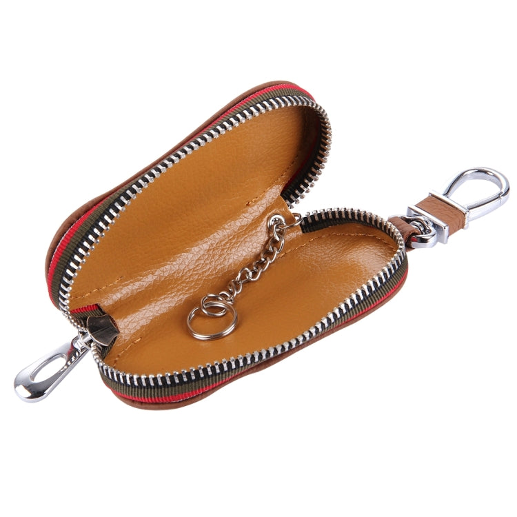 กระเป๋าสตางค์หนัง Little Foot, 15.5 * 5cm#Brown, 15.5 * 5cm#black