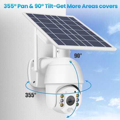 T16 1080P Full HD 4G (เวอร์ชั่น EU) การตรวจสอบเครือข่ายกล้องพลังงานแสงอาทิตย์, รองรับ PIR + สัญญาณเตือนเรดาร์, การมองเห็นตอนกลางคืน, เสียงสองทาง, การ์ด TF, 4G (EU Version)