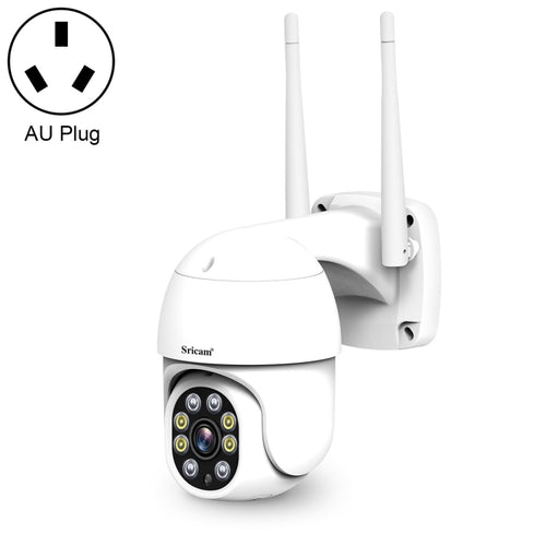 Sricam SP028 1080P HD กล้อง PTZ กลางแจ้ง, รองรับเสียงสองทาง / การตรวจจับการเคลื่อนไหว / การตรวจจับแบบ Humanoid / สี Night Vision / การ์ด TF, ปลั๊กของสหรัฐฯ, SP028 AU Plug, SP028 EU Plug, SP028 UK Plug, SP028 US Plug