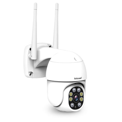 Sricam SP028 1080P HD กล้อง PTZ กลางแจ้ง, รองรับเสียงสองทาง / การตรวจจับการเคลื่อนไหว / การตรวจจับแบบ Humanoid / สี Night Vision / การ์ด TF, ปลั๊กของสหรัฐฯ, SP028 AU Plug, SP028 EU Plug, SP028 UK Plug, SP028 US Plug