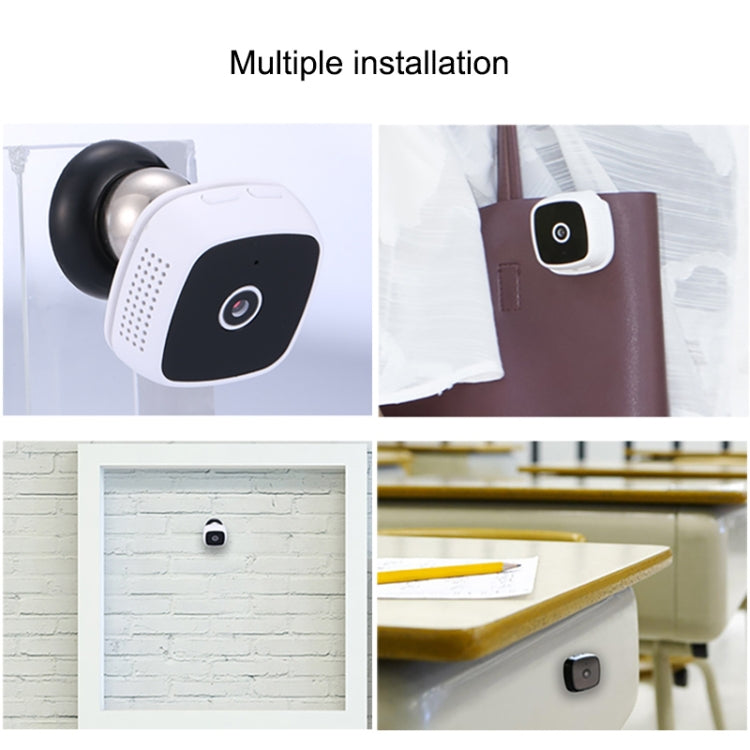 CAMSOY C9 HD 1280 x 720P มุมกว้าง 70 องศาไร้สาย WiFi Wearable กล้องเฝ้าระวังอัจฉริยะรองรับการมองเห็นทางขวาอินฟราเรดและการตรวจจับการเคลื่อนไหวสัญญาณเตือน & การบันทึกแบบวนซ้ำและการจับภาพตามกำหนดเวลา, C9