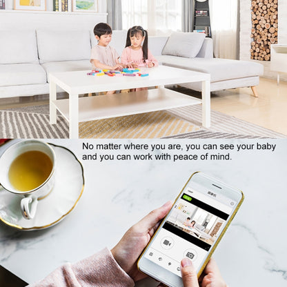 CAMSOY S8 HD 1280 x 720P 140 องศามุมกว้างไร้สาย WiFi กล้องเฝ้าระวังอัจฉริยะรองรับการมองเห็นอัตโนมัติด้วยแสงอัตโนมัติและการตรวจจับการเคลื่อนไหวและการบันทึกแบบวนซ้ำ, S8