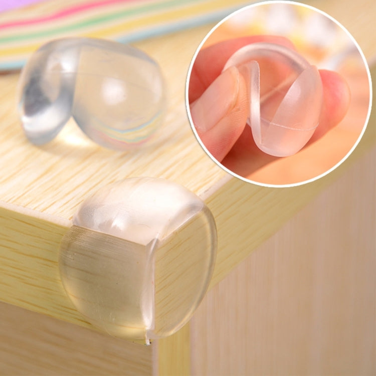 100 PCS เด็กโต๊ะมุมความปลอดภัย Pad Hemisphere รูปร่างเด็กตาราง Anti-collision Protector เบาะกาวสองด้าน, 100 PCS Hemisphere Shape