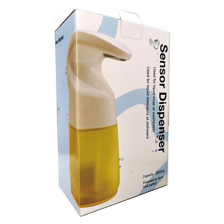 A8 260ml เครื่องจ่ายสบู่อัตโนมัติเซนเซอร์แบบแยกส่วน, A8