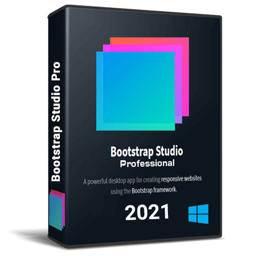Bootstrap Studio 2021 v5.8.0 Professional Full Version Windows