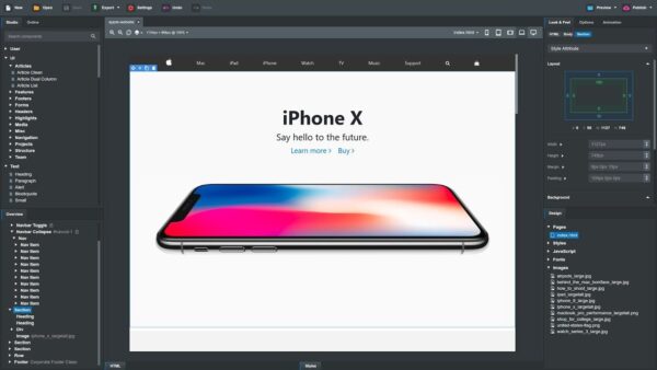 Bootstrap Studio 2022 v5.9.1 Full Version for macOS