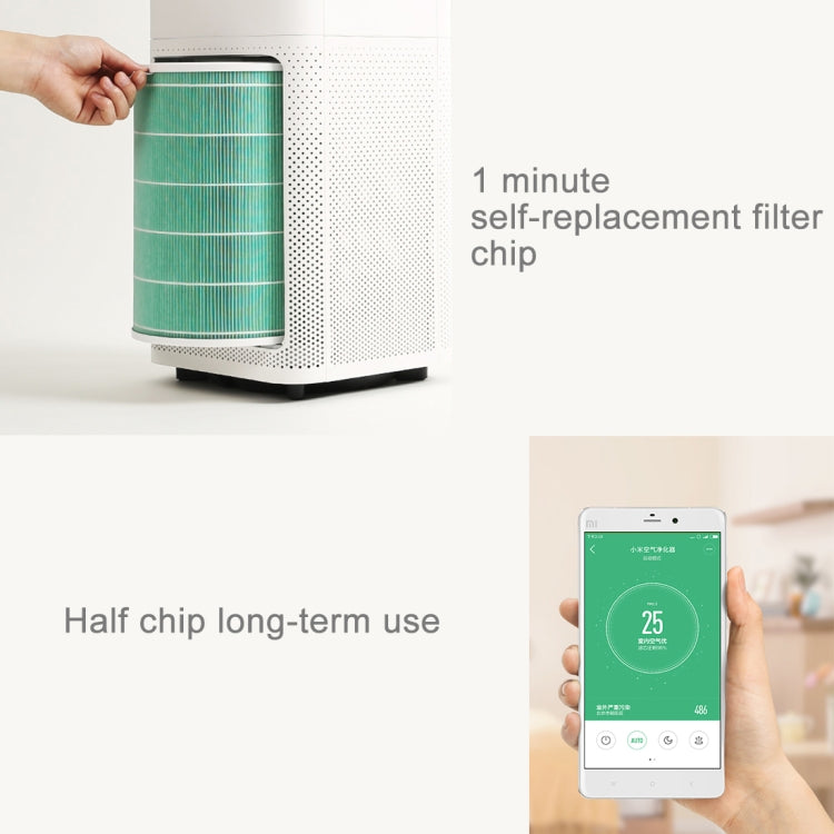 Original Xiaomi เปลี่ยนไส้กรองอากาศฟอร์มาลดีไฮด์กำจัด Edition สำหรับเครื่องฟอกอากาศ Xiaomi 2 / 2S / 3 / Pro (S-CA-3110/HC5986W/HC5993/HC1580), Air Filter Element for Xiaomi Air Purifier 2