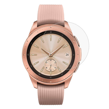 ENKAY Hat-Prince 0.2mm 9H 2.15D ฟิล์มกระจกนิรภัยขอบโค้งสำหรับ Galaxy Watch 42mm, Tempered Glass/42mm, 2 PCS Tempered Glass/42mm