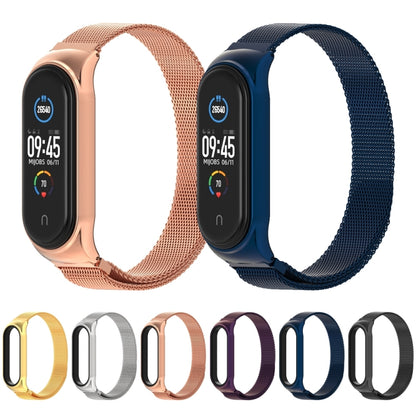 Mijobs Milan CS Metal Magnetic Watch Band สำหรับ Xiaomi Mi Band 3 & 4 & 5 & 6 ไม่รวมโฮสต์