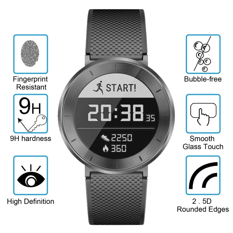 ENKAY Hat-Prince สำหรับ Huawei Honor S1 Smart Watch 0.2mm 9H ความแข็งพื้นผิว 2.15D ฟิล์มกันรอยนิรภัยป้องกันการระเบิด