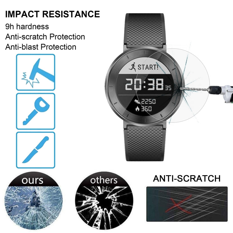 ENKAY Hat-Prince สำหรับ Huawei Honor S1 Smart Watch 0.2mm 9H ความแข็งพื้นผิว 2.15D ฟิล์มกันรอยนิรภัยป้องกันการระเบิด