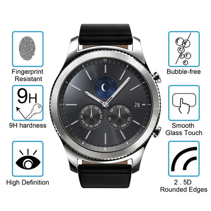 ENKAY Hat-Prince สำหรับ Samsung Gear S3 Smart Watch 0.2mm 9H ความแข็งพื้นผิว 2.15D ฟิล์มกระจกนิรภัยป้องกันการระเบิด