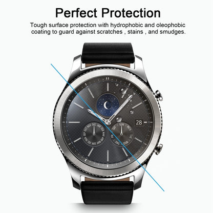 ENKAY Hat-Prince สำหรับ Samsung Gear S3 Smart Watch 0.2mm 9H ความแข็งพื้นผิว 2.15D ฟิล์มกระจกนิรภัยป้องกันการระเบิด