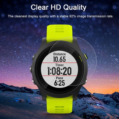ENKAY Hat-Prince สำหรับผู้เบิกทาง Garmin 935 Smart Watch 0.2mm 9H ความแข็งพื้นผิว 2.15D ฟิล์มกระจกนิรภัยป้องกันการระเบิดแบบเต็มหน้าจอ