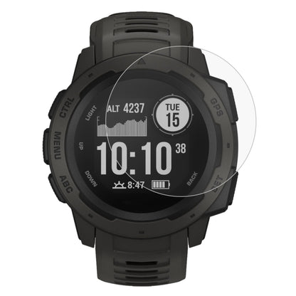 ENKAY Hat-Prince 0.2mm 9H 2.15D ฟิล์มกระจกนิรภัยขอบโค้งสำหรับ Garmin Instinct Intelligent Sports Watch, 1 PCS Garmin Instinct