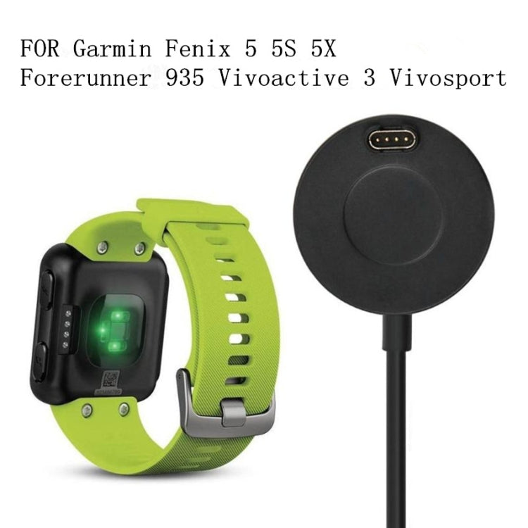 1m 1A ABS Desktop Charger สำหรับ Garmin Fenix 5 / 5S / 5X /Forerunner 935 / Quatix 5 / Quatix 5 Sapphire / Vivoactive 3 สมาร์ทวอท์ช