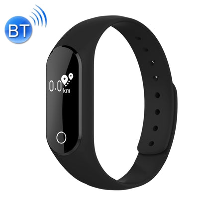 TLW25 0.42 นิ้วจอแสดงผล OLED บลูทู ธ สร้อยข้อมือสมาร์ท, กันน้ำ IP66, รองรับการตรวจสอบอัตราการเต้นของหัวใจ / Pedometer / เตือนการโทร / การตรวจสอบการนอนหลับ / เตือนอยู่ประจำ / ปลุก / จับภาพระยะไกลเข้ากันได้กับโทรศัพท์ Android และ iOS, 25 Black, 25 Blue