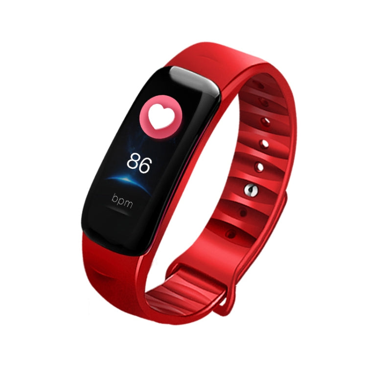 DOMIN0 C1S 0.96 นิ้วหน้าจอสี IPS สร้อยข้อมืออัจฉริยะ IP67 กันน้ำ, รองรับการแจ้งเตือนการโทร / การตรวจสอบอัตราการเต้นของหัวใจ / การตรวจสอบความดันโลหิต / การตรวจสอบการนอนหลับ / การแจ้งเตือนอยู่ประจำ / การควบคุมระยะไกล