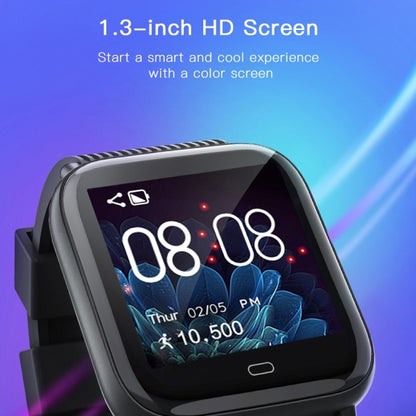 G20 1.3 นิ้วหน้าจอสี TFT สร้อยข้อมืออัจฉริยะ IP67 กันน้ำ, รองรับการแจ้งเตือนการโทร/ การตรวจสอบอัตราการเต้นของหัวใจ / การตรวจสอบความดันโลหิต / การตรวจสอบการนอนหลับ / การแจ้งเตือนอยู่ประจำ