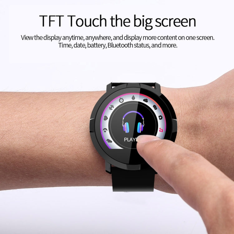 M29 1.22 นิ้วหน้าจอสี TFT สร้อยข้อมืออัจฉริยะกันน้ำ IP67 รองรับการแจ้งเตือนการโทร / การตรวจสอบอัตราการเต้นของหัวใจ / การตรวจสอบความดันโลหิต / การตรวจสอบการนอนหลับ / โหมดกีฬาหลายโหมด