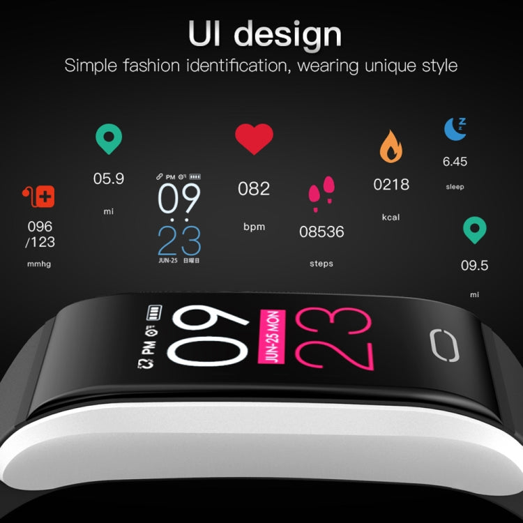 B11 0.96 นิ้วหน้าจอสี IPS สร้อยข้อมือสมาร์ทกันน้ำ IP67 รองรับการแจ้งเตือนการโทร / การตรวจสอบอัตราการเต้นของหัวใจ / การตรวจสอบความดันโลหิต / การตรวจสอบการนอนหลับ / การแจ้งเตือนอยู่ประจำ
