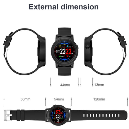 DK02 1.3 นิ้วหน้าจอสี IPS สร้อยข้อมือสมาร์ทกันน้ำ IP67 รองรับการแจ้งเตือนการโทร / การตรวจสอบอัตราการเต้นของหัวใจ / การตรวจสอบการนอนหลับ / การแจ้งเตือนอยู่ประจำ