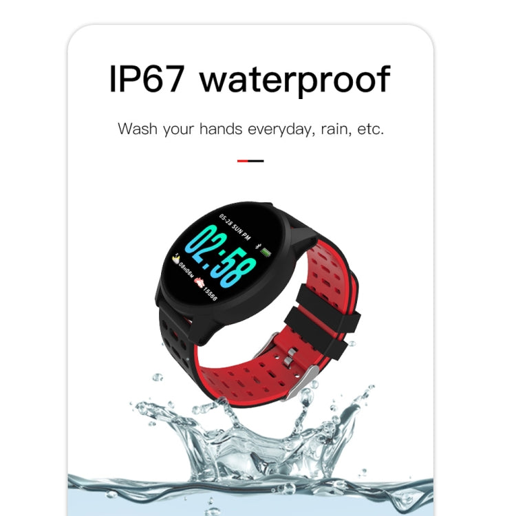 KY108 1.3 นิ้วความละเอียด 240x240 สร้อยข้อมืออัจฉริยะ IP67 กันน้ำรองรับการแจ้งเตือนการโทร / การตรวจสอบอัตราการเต้นของหัวใจ / การตรวจสอบการนอนหลับ / การตรวจสอบความดันโลหิต / การตรวจสอบออกซิเจนในเลือด