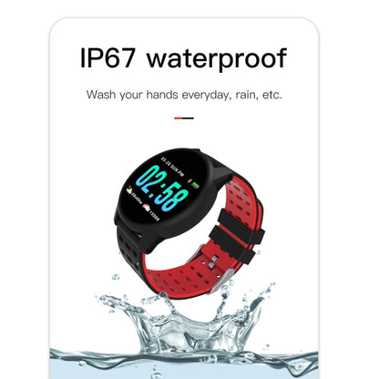 KY108 1.3 นิ้วความละเอียด 240x240 สร้อยข้อมืออัจฉริยะ IP67 กันน้ำรองรับการแจ้งเตือนการโทร / การตรวจสอบอัตราการเต้นของหัวใจ / การตรวจสอบการนอนหลับ / การตรวจสอบความดันโลหิต / การตรวจสอบออกซิเจนในเลือด