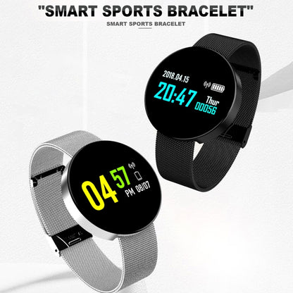 Z8 0.96 นิ้วหน้าจอสี TFT สร้อยข้อมืออัจฉริยะ IP67 กันน้ำ, สายนาฬิกาซิลิโคน, รองรับการแจ้งเตือนการโทร / การตรวจสอบอัตราการเต้นของหัวใจ / การตรวจสอบการนอนหลับ / การแจ้งเตือนอยู่ประจำ / การตรวจสอบความดันโลหิต