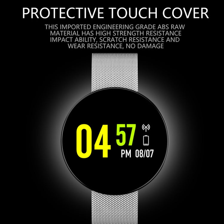 Z8 0.96 นิ้วหน้าจอสี TFT สร้อยข้อมืออัจฉริยะ IP67 กันน้ำ, สายนาฬิกาซิลิโคน, รองรับการแจ้งเตือนการโทร / การตรวจสอบอัตราการเต้นของหัวใจ / การตรวจสอบการนอนหลับ / การแจ้งเตือนอยู่ประจำ / การตรวจสอบความดันโลหิต