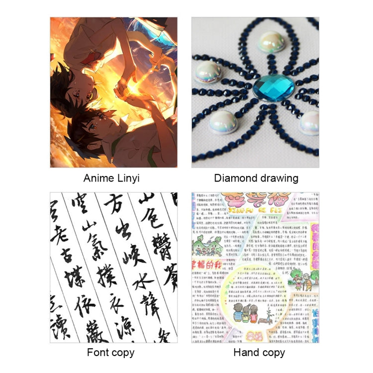 A4-19 6.5W สามระดับของความสว่างหรี่แสงได้ A4 LED วาดแผ่นแสง Sketchpad พร้อมสาย USB