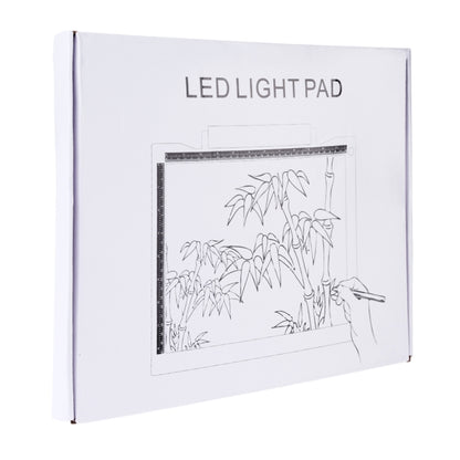 A4-19 6.5W สามระดับของความสว่างหรี่แสงได้ A4 LED วาดแผ่นแสง Sketchpad พร้อมสาย USB