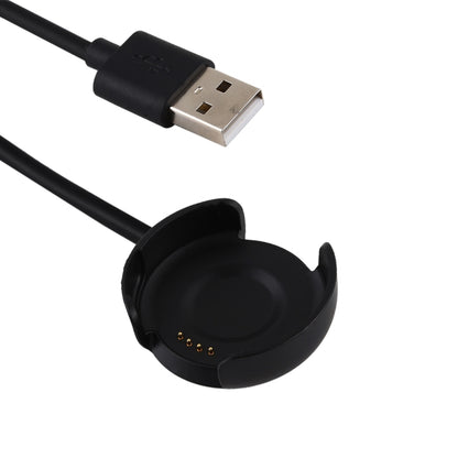 แท่นชาร์จสมาร์ทวอทช์พกพาขนาด 1 ม. สายชาร์จ USB สำหรับ Amazfit A1801, For Amazfit A1801 /Black