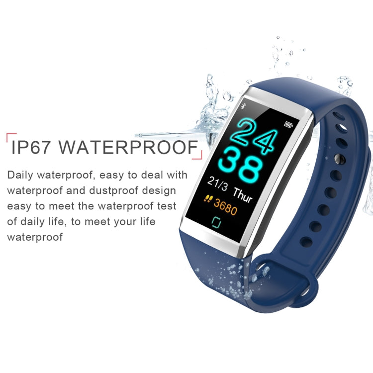 TD19 1.14 นิ้วหน้าจอ IPS สร้อยข้อมือสมาร์ทกันน้ำ IP67 รองรับการแจ้งเตือนการโทร / การตรวจสอบอัตราการเต้นของหัวใจ / การตรวจสอบความดันโลหิต / การตรวจสอบการนอนหลับ / กล้องระยะไกล