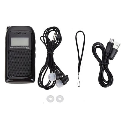 K-605 วิทยุ FM / AM / SW แบบพกพาแบบสเตอริโอเต็มรูปแบบรองรับการ์ด TF