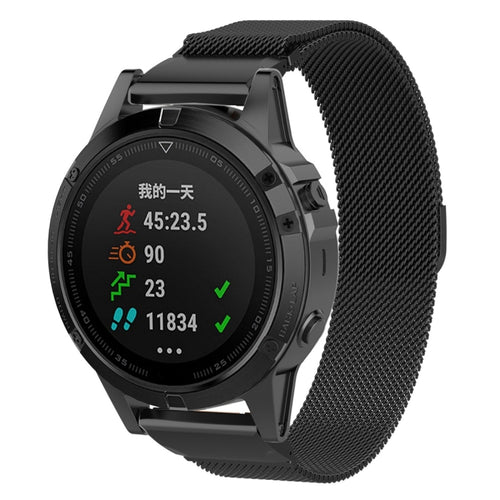 สำหรับสายนาฬิกา Garmin Fenix 6X Milanese, For Garmin Fenix 6X