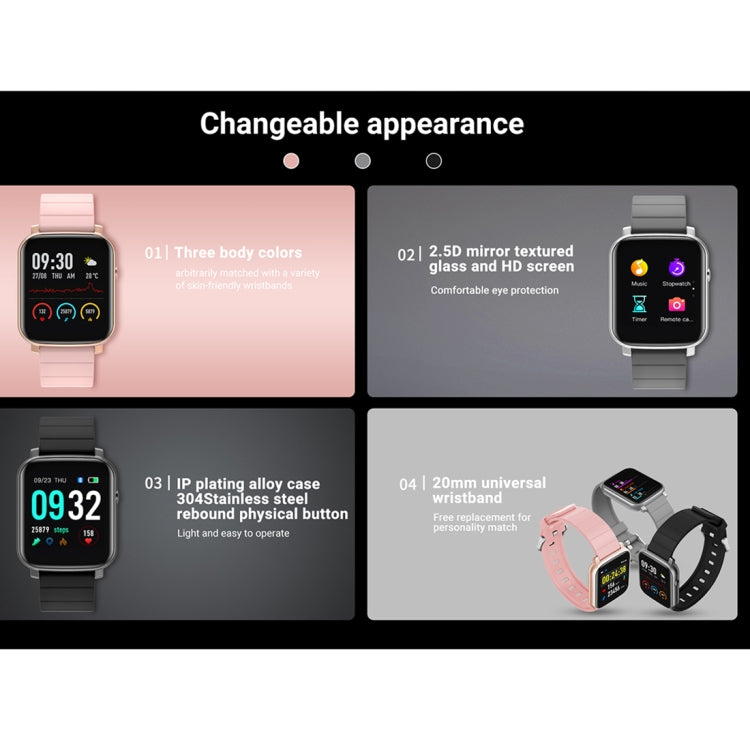 SMA-F1 1.3 นิ้ว TFT หน้าจอสัมผัสเต็มรูปแบบ IP68 นาฬิกาสปอร์ตสมาร์ทกันน้ำรองรับอัตราการเต้นของหัวใจแบบไดนามิกและความดันโลหิตและการตรวจจับการนอนหลับ / บลูทู ธ / นาฬิกาปลุก / การควบคุมภาพถ่าย, SMA-F1