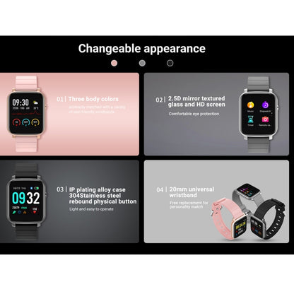 SMA-F1 1.3 นิ้ว TFT หน้าจอสัมผัสเต็มรูปแบบ IP68 นาฬิกาสปอร์ตสมาร์ทกันน้ำรองรับอัตราการเต้นของหัวใจแบบไดนามิกและความดันโลหิตและการตรวจจับการนอนหลับ / บลูทู ธ / นาฬิกาปลุก / การควบคุมภาพถ่าย, SMA-F1