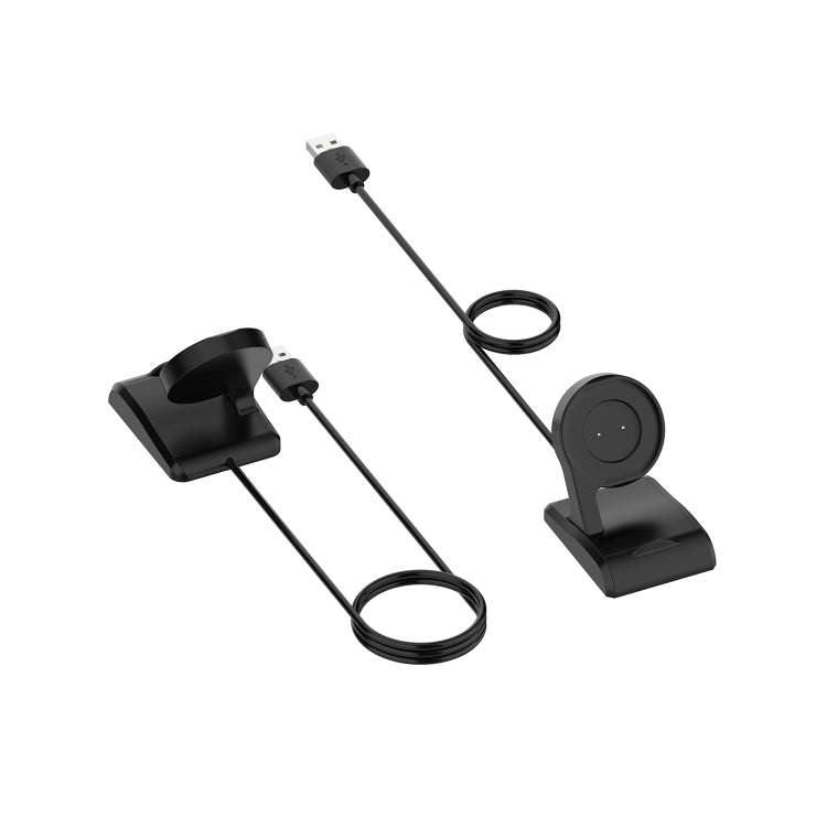 สำหรับ Amazfit A1918 แท่นนาฬิกาอัจฉริยะแบบพกพาพลาสติกที่นั่งแนวตั้งชาร์จ USB สายชาร์จ, ความยาว: 1 ม., Vertical Seat Charger