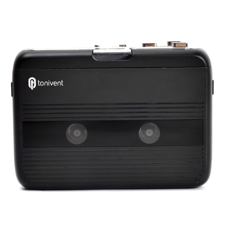 Tonivent TON007B เครื่องเล่นเทปคาสเซ็ตต์บลูทูธแบบพกพา รองรับอินพุตและเอาต์พุต FM / Bluetooth, TON007B, TON007T