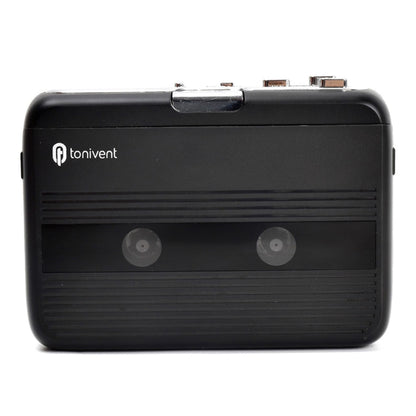 Tonivent TON007B เครื่องเล่นเทปคาสเซ็ตต์บลูทูธแบบพกพา รองรับอินพุตและเอาต์พุต FM / Bluetooth, TON007B, TON007T