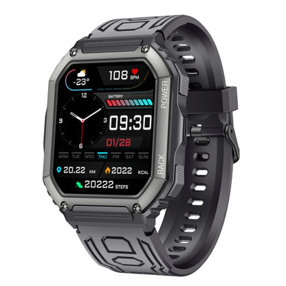 KR06 กันน้ำ Pedometer Sport Smart Watch รองรับอัตราการเต้นของหัวใจ / การตรวจสอบความดันโลหิต / การโทร BT