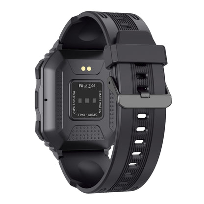 KR06 กันน้ำ Pedometer Sport Smart Watch รองรับอัตราการเต้นของหัวใจ / การตรวจสอบความดันโลหิต / การโทร BT