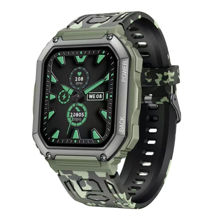 KR06 กันน้ำ Pedometer Sport Smart Watch รองรับอัตราการเต้นของหัวใจ / การตรวจสอบความดันโลหิต / การโทร BT
