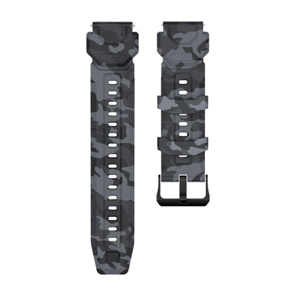 สำหรับ KOSPET TANK M1 Pro (CA0832B) สายนาฬิกาซิลิโคน, Watch Band Camouflage, Watch Band Black